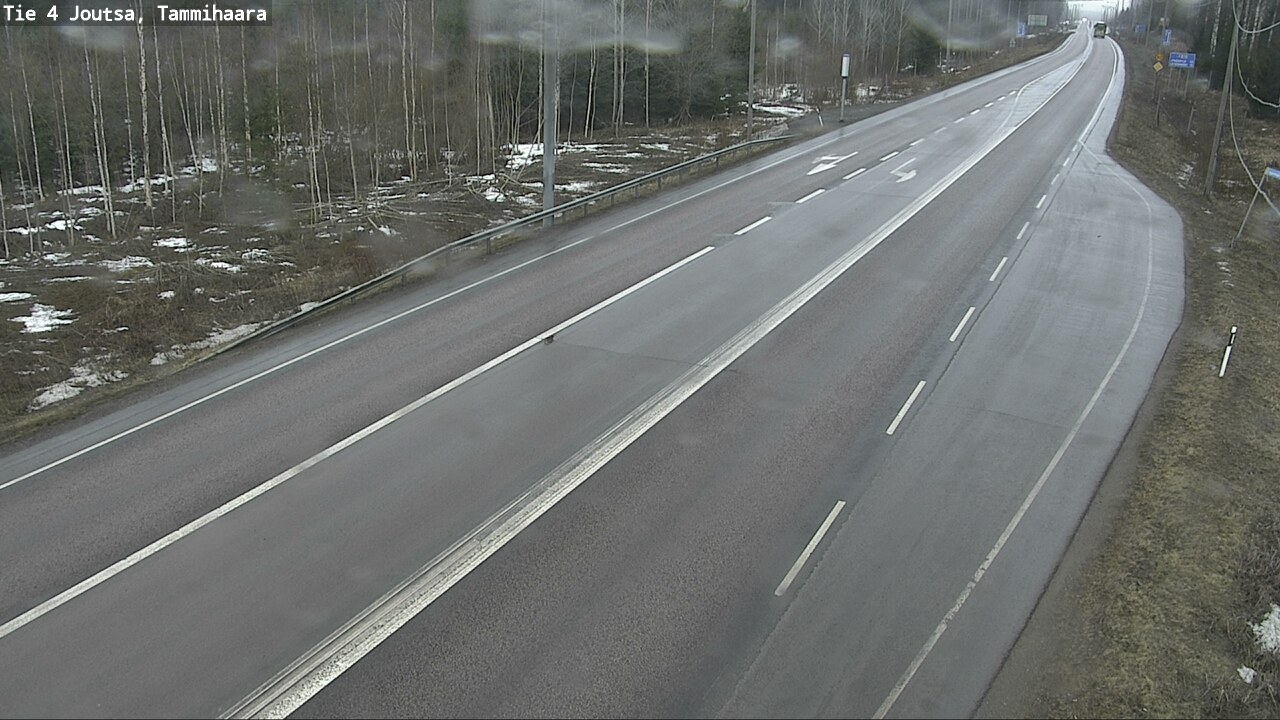 Weather Camera Image Väg 4 Joutsa, Tammilahti, Joutsa, Keski-Suomi