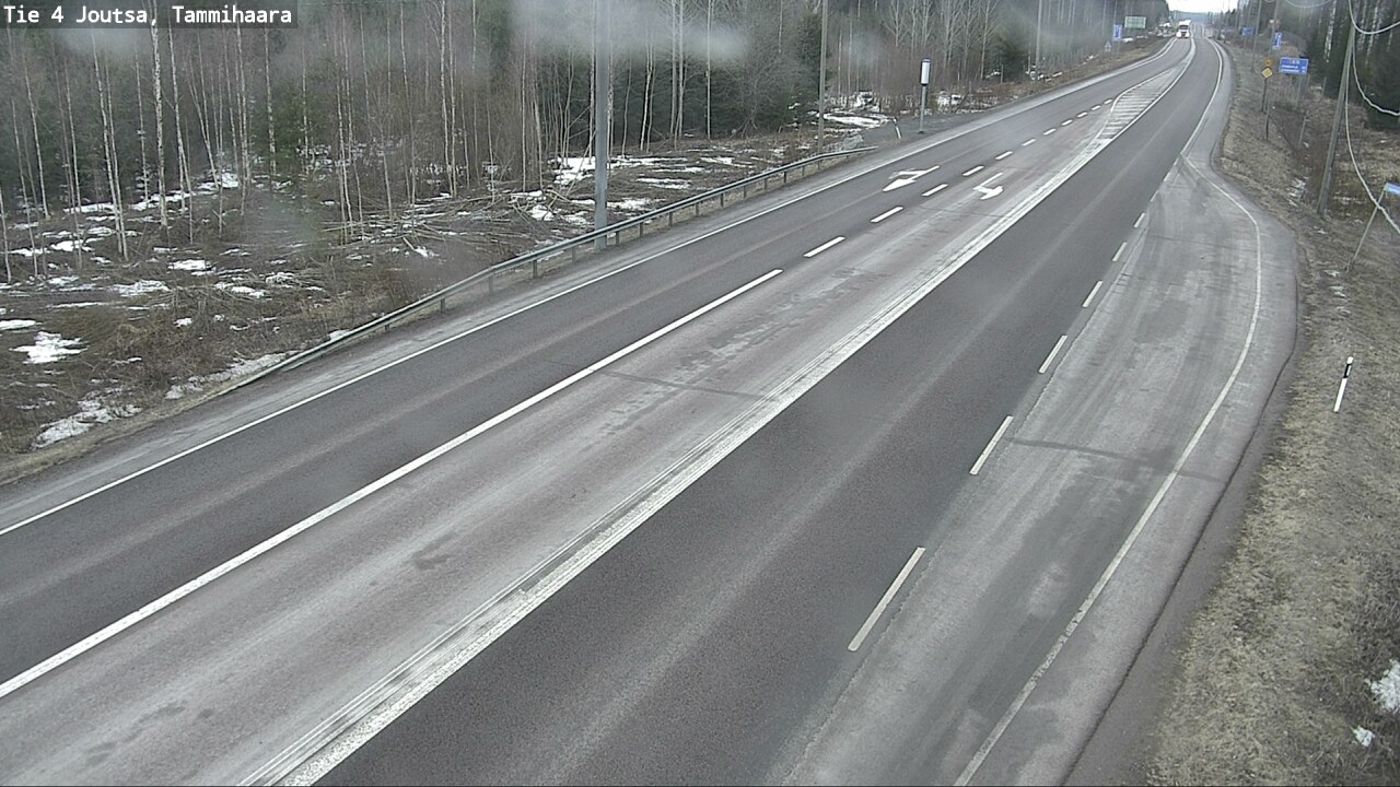 Weather Camera Image Road 4 Joutsa, Tammilahti, Joutsa, Keski-Suomi