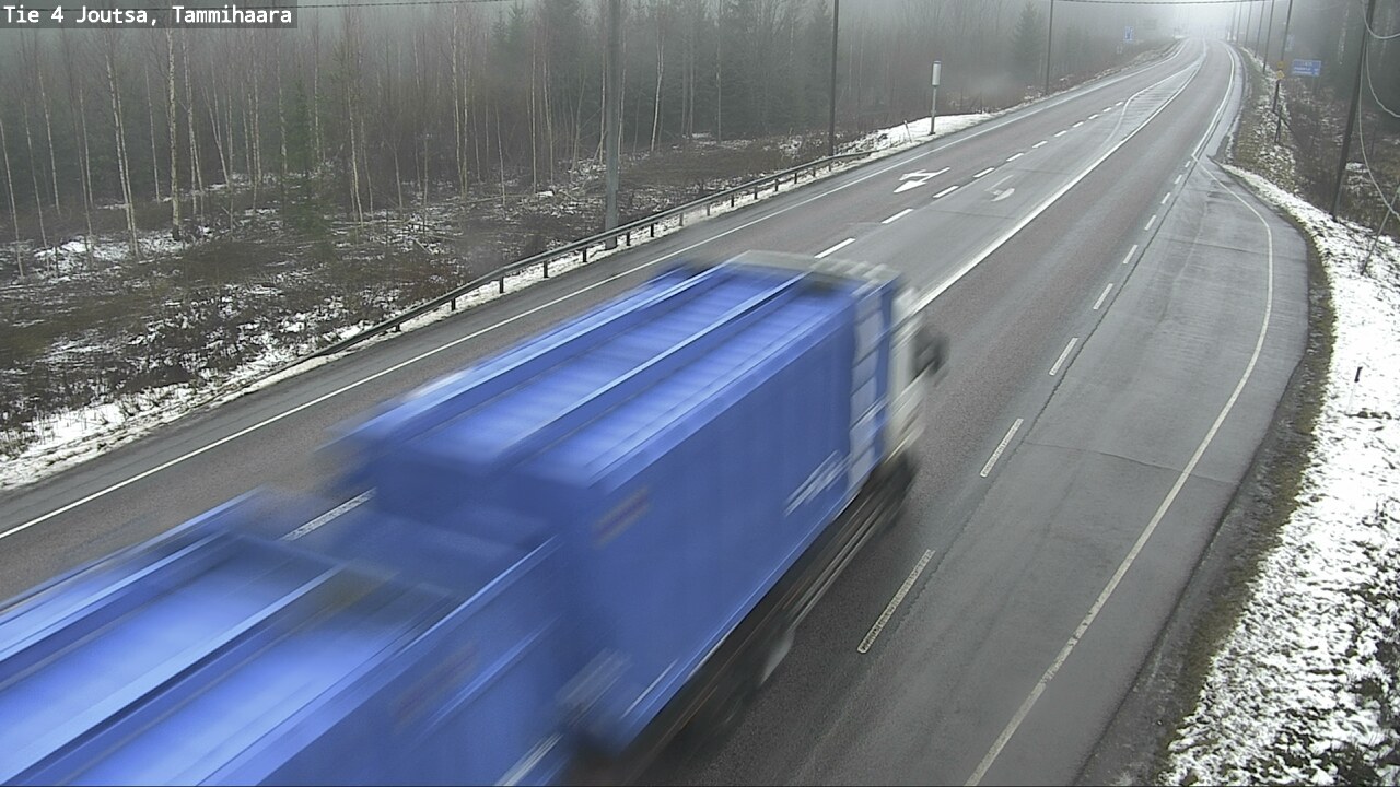 Weather Camera Image Väg 4 Joutsa, Tammilahti, Joutsa, Keski-Suomi
