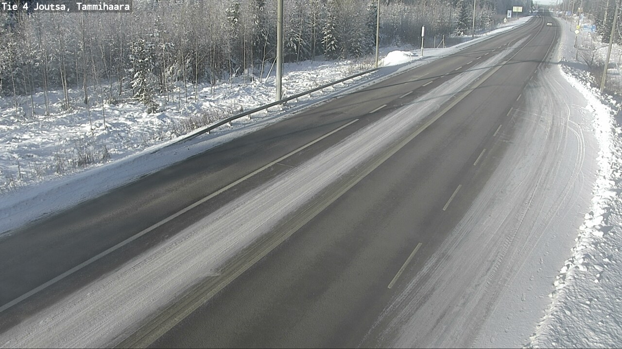 Weather Camera Image Väg 4 Joutsa, Tammilahti, Joutsa, Keski-Suomi