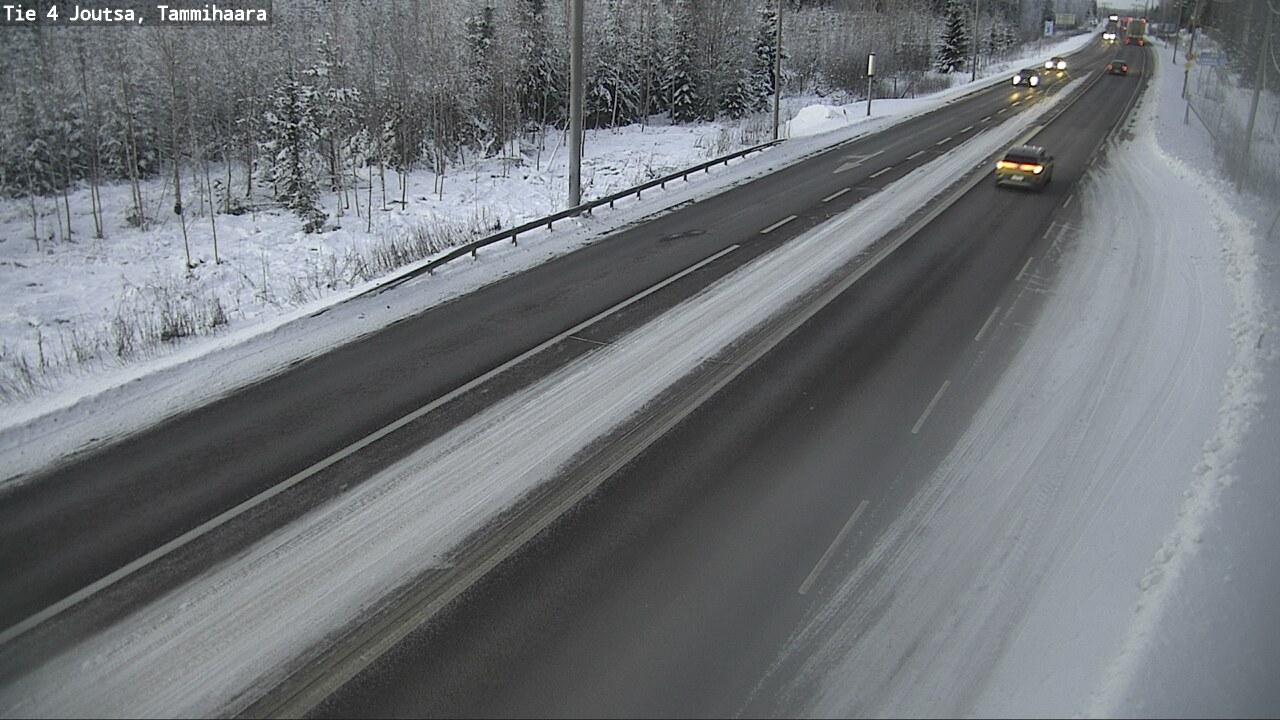 Weather Camera Image Väg 4 Joutsa, Tammilahti, Joutsa, Keski-Suomi