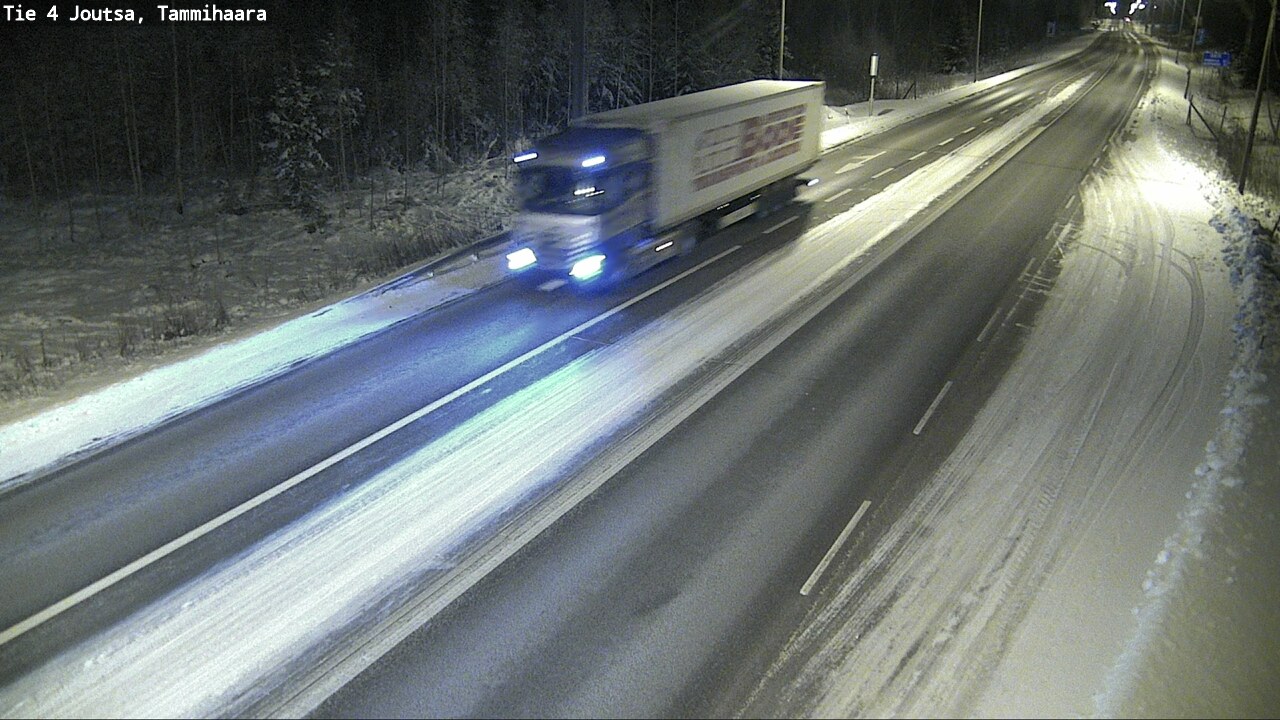 Weather Camera Image Väg 4 Joutsa, Tammilahti, Joutsa, Keski-Suomi
