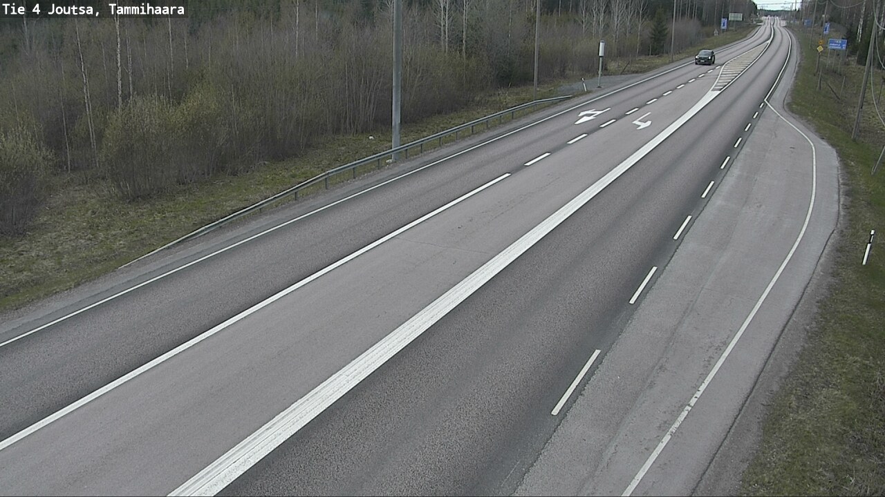 Weather Camera Image Road 4 Joutsa, Tammilahti, Joutsa, Keski-Suomi