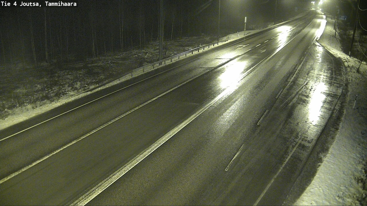 Weather Camera Image Väg 4 Joutsa, Tammilahti, Joutsa, Keski-Suomi