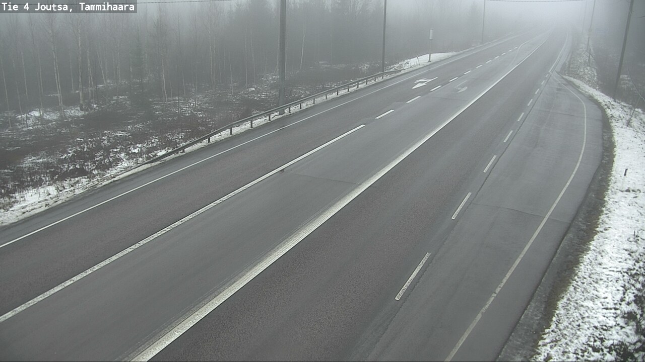 Weather Camera Image Väg 4 Joutsa, Tammilahti, Joutsa, Keski-Suomi