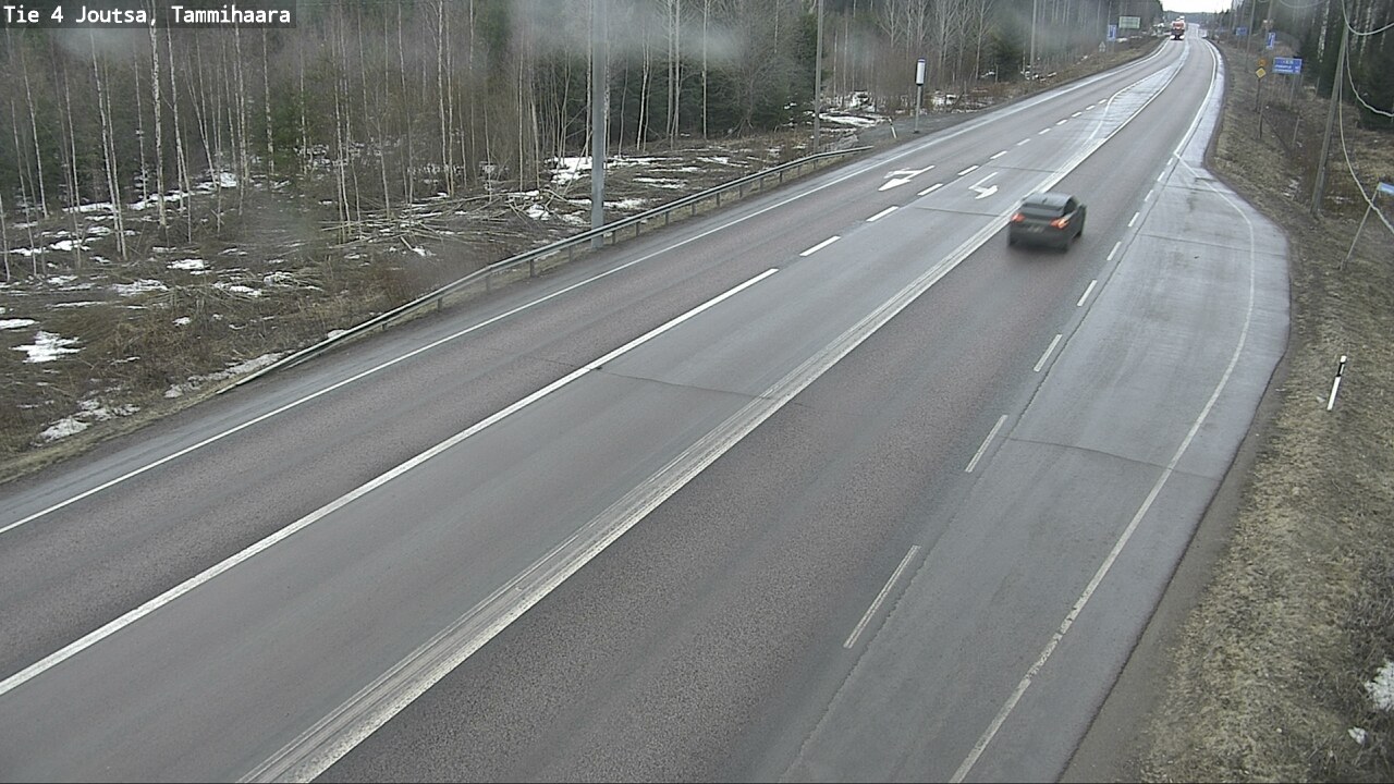 Weather Camera Image Road 4 Joutsa, Tammilahti, Joutsa, Keski-Suomi