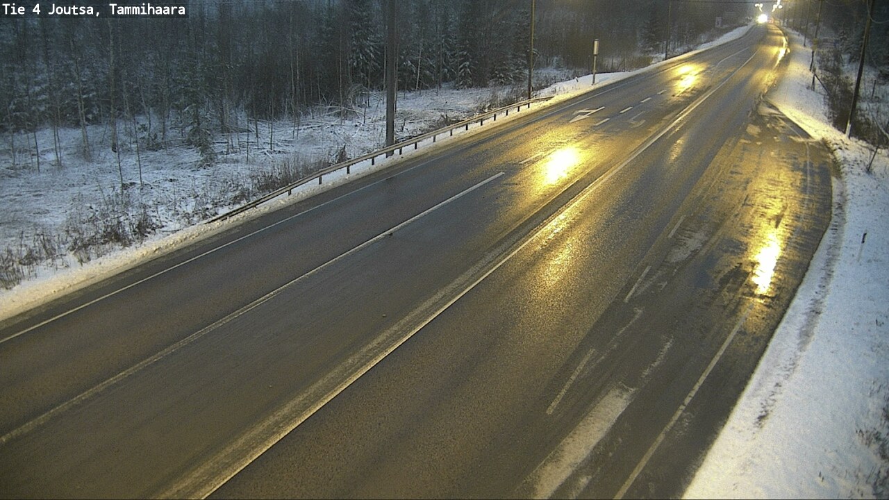 Weather Camera Image Väg 4 Joutsa, Tammilahti, Joutsa, Keski-Suomi
