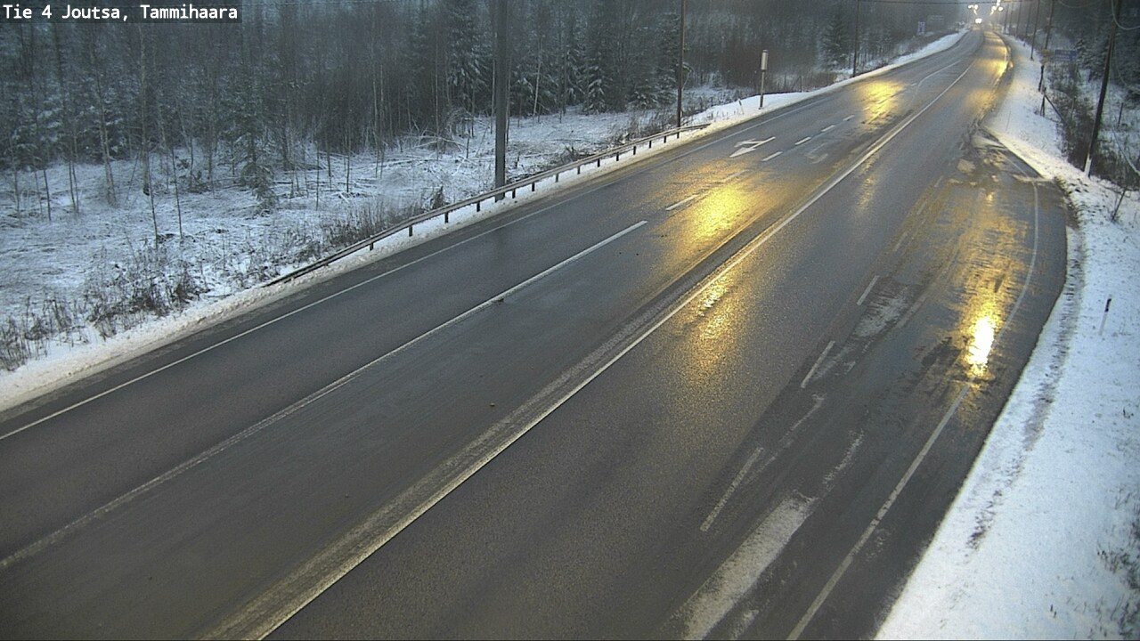 Weather Camera Image Väg 4 Joutsa, Tammilahti, Joutsa, Keski-Suomi