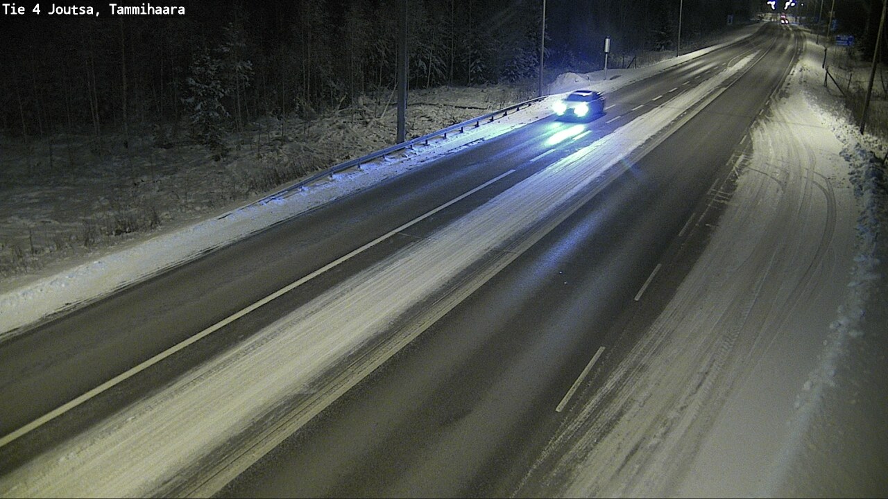 Weather Camera Image Väg 4 Joutsa, Tammilahti, Joutsa, Keski-Suomi