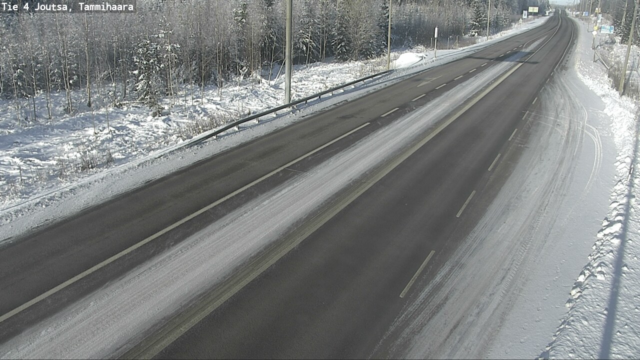 Weather Camera Image Väg 4 Joutsa, Tammilahti, Joutsa, Keski-Suomi