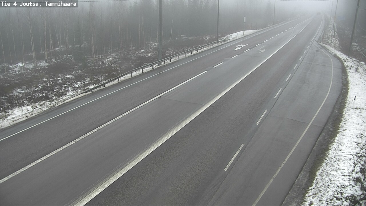Weather Camera Image Väg 4 Joutsa, Tammilahti, Joutsa, Keski-Suomi