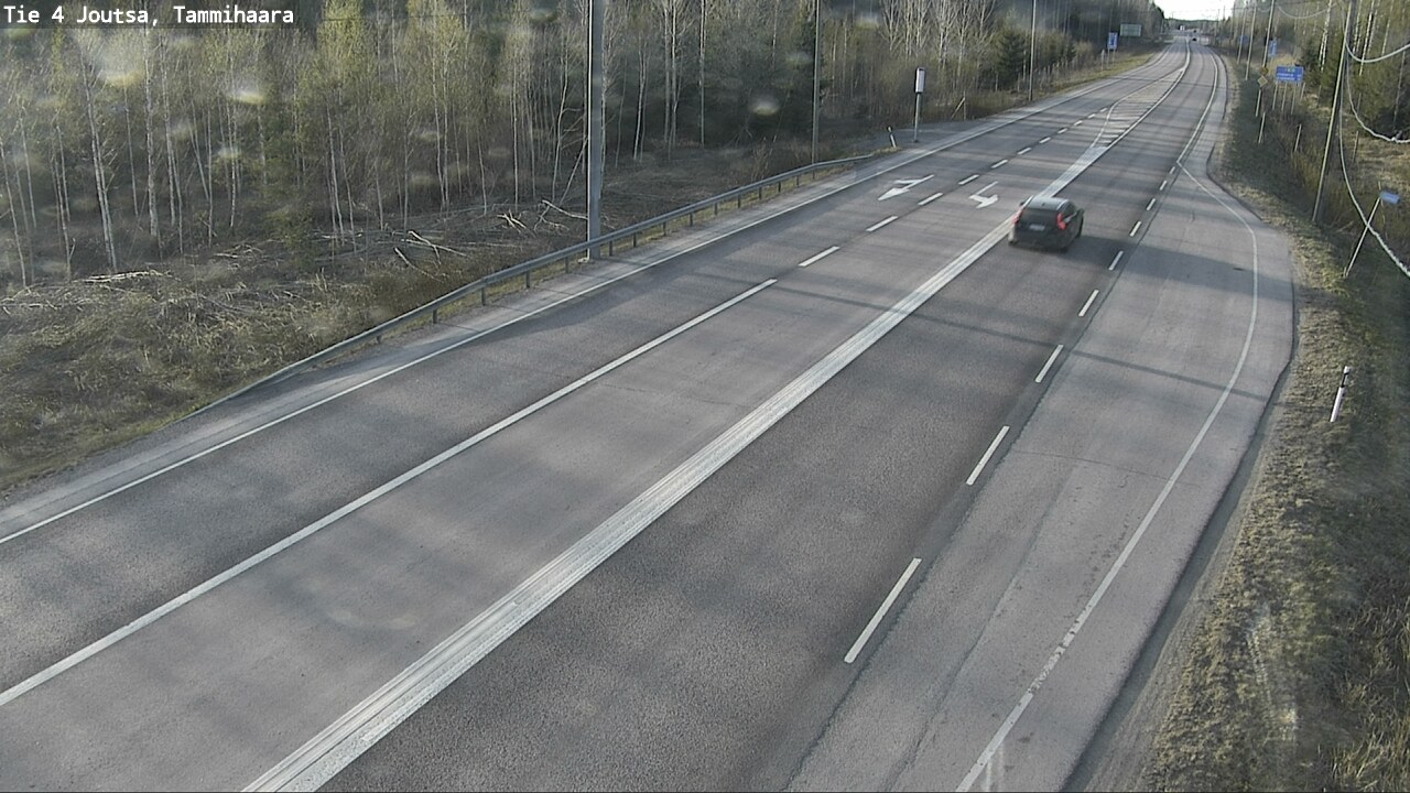 Weather Camera Image Väg 4 Joutsa, Tammilahti, Joutsa, Keski-Suomi