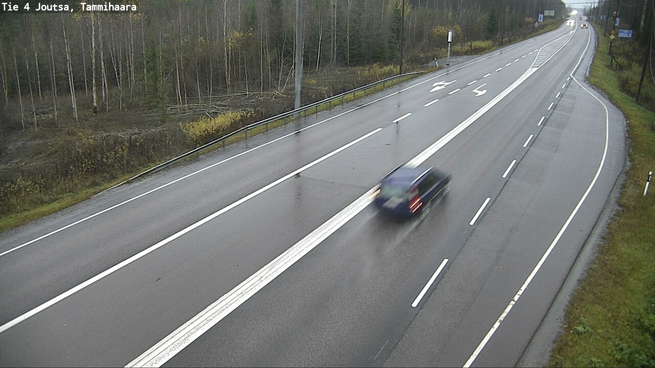 Weather Camera Image Väg 4 Joutsa, Tammilahti, Joutsa, Keski-Suomi