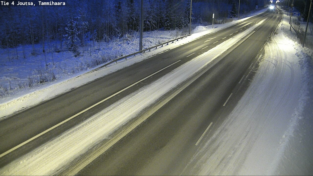 Weather Camera Image Väg 4 Joutsa, Tammilahti, Joutsa, Keski-Suomi