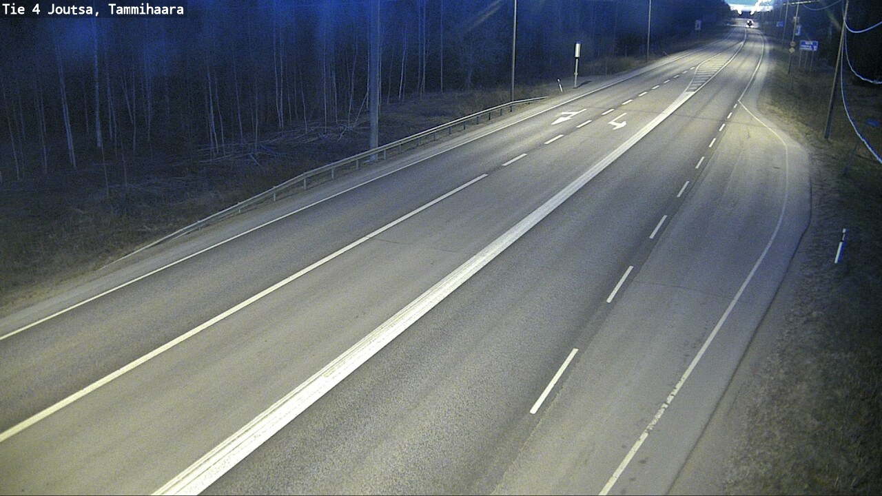 Weather Camera Image Väg 4 Joutsa, Tammilahti, Joutsa, Keski-Suomi