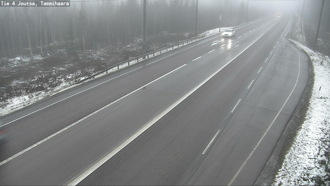 Weather Camera Image Väg 4 Joutsa, Tammilahti, Joutsa, Keski-Suomi