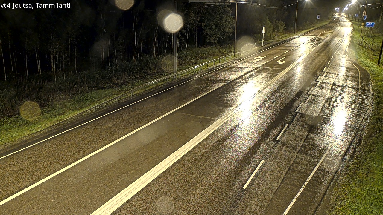 Weather Camera Image Väg 4 Joutsa, Tammilahti, Joutsa, Keski-Suomi