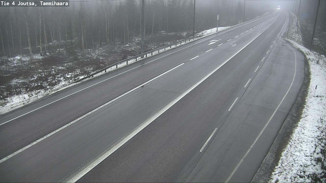 Weather Camera Image Väg 4 Joutsa, Tammilahti, Joutsa, Keski-Suomi