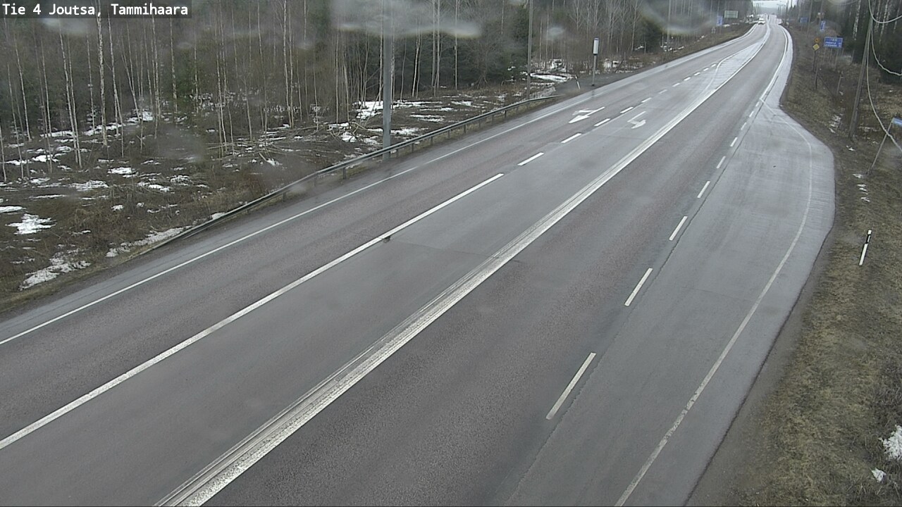 Weather Camera Image Väg 4 Joutsa, Tammilahti, Joutsa, Keski-Suomi