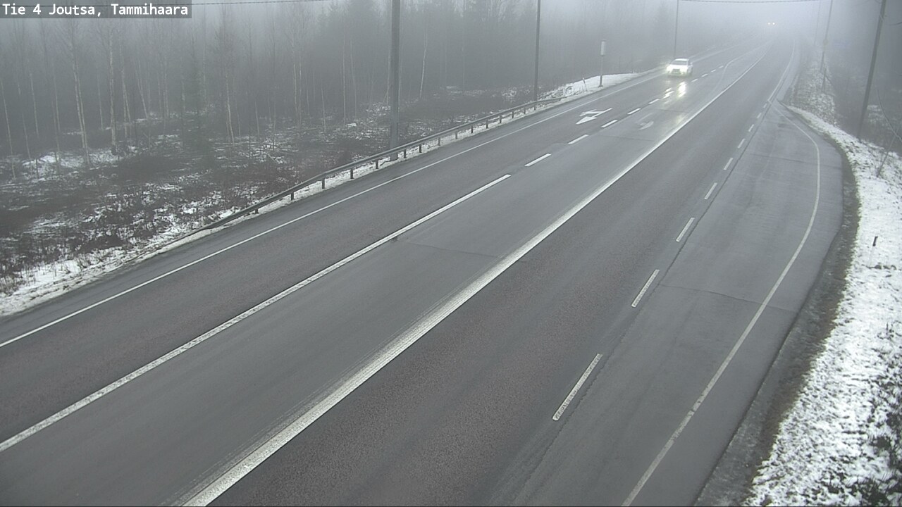 Weather Camera Image Väg 4 Joutsa, Tammilahti, Joutsa, Keski-Suomi