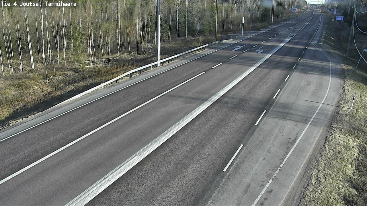 Weather Camera Image Väg 4 Joutsa, Tammilahti, Joutsa, Keski-Suomi