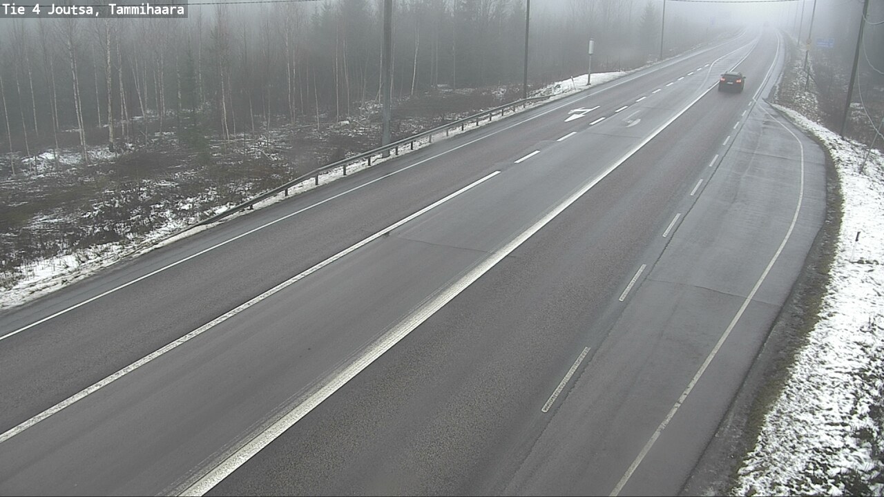 Weather Camera Image Väg 4 Joutsa, Tammilahti, Joutsa, Keski-Suomi