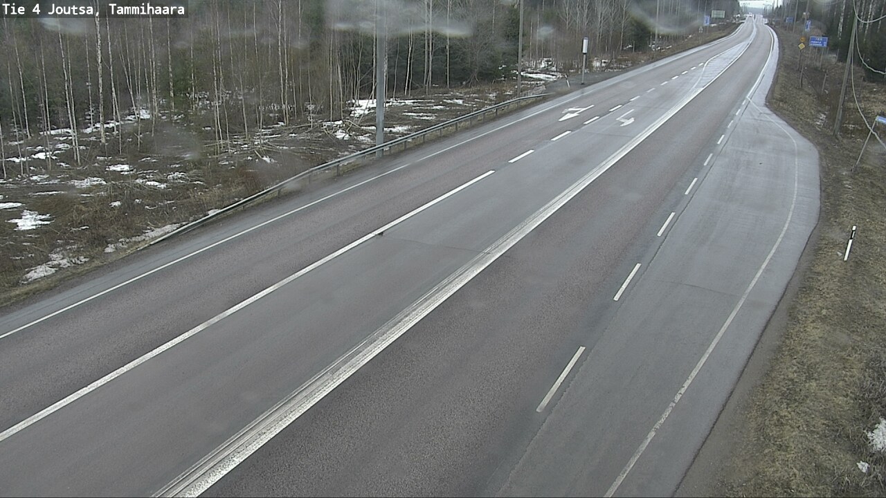 Weather Camera Image Väg 4 Joutsa, Tammilahti, Joutsa, Keski-Suomi