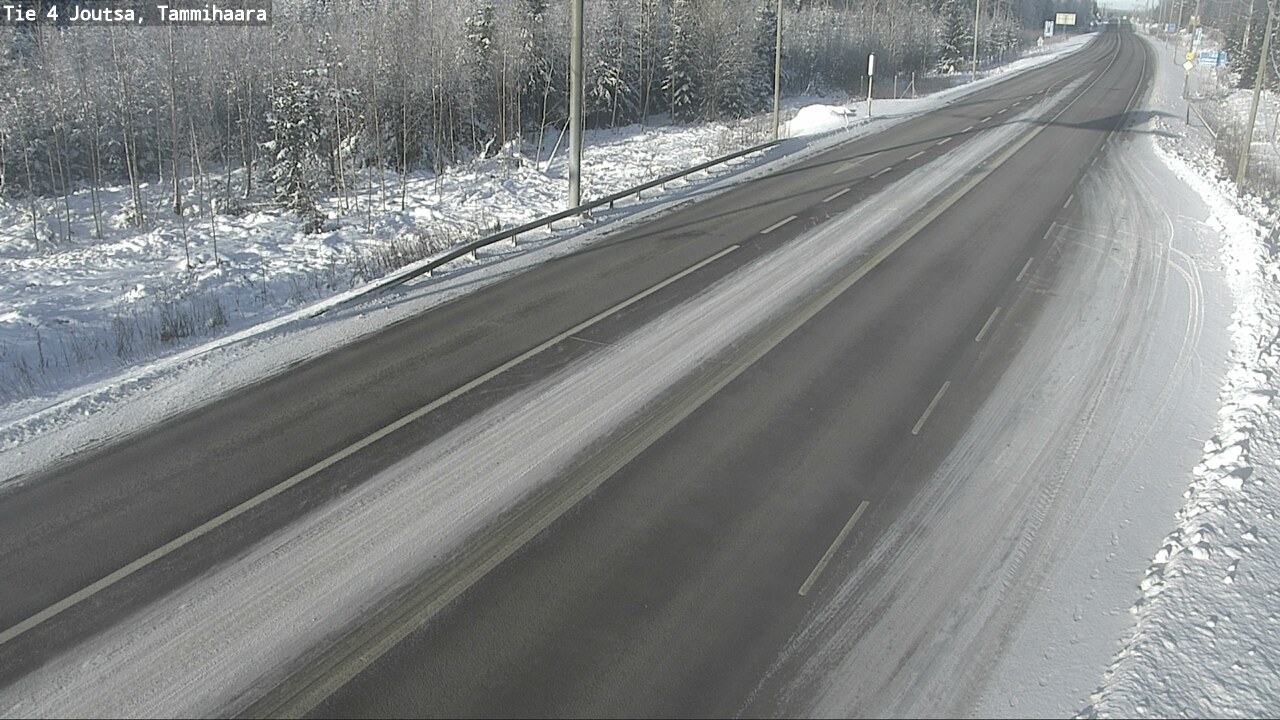 Weather Camera Image Väg 4 Joutsa, Tammilahti, Joutsa, Keski-Suomi