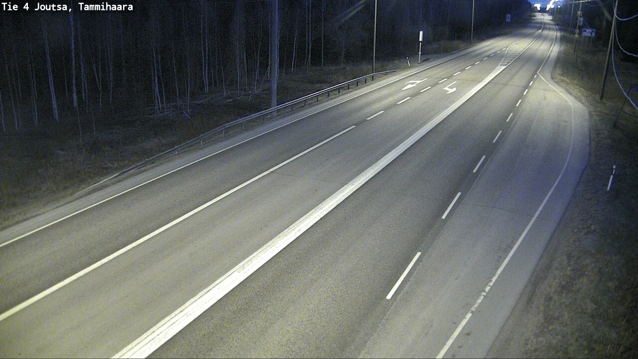 Weather Camera Image Road 4 Joutsa, Tammilahti, Joutsa, Keski-Suomi