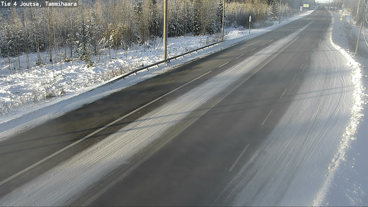Weather Camera Image Väg 4 Joutsa, Tammilahti, Joutsa, Keski-Suomi
