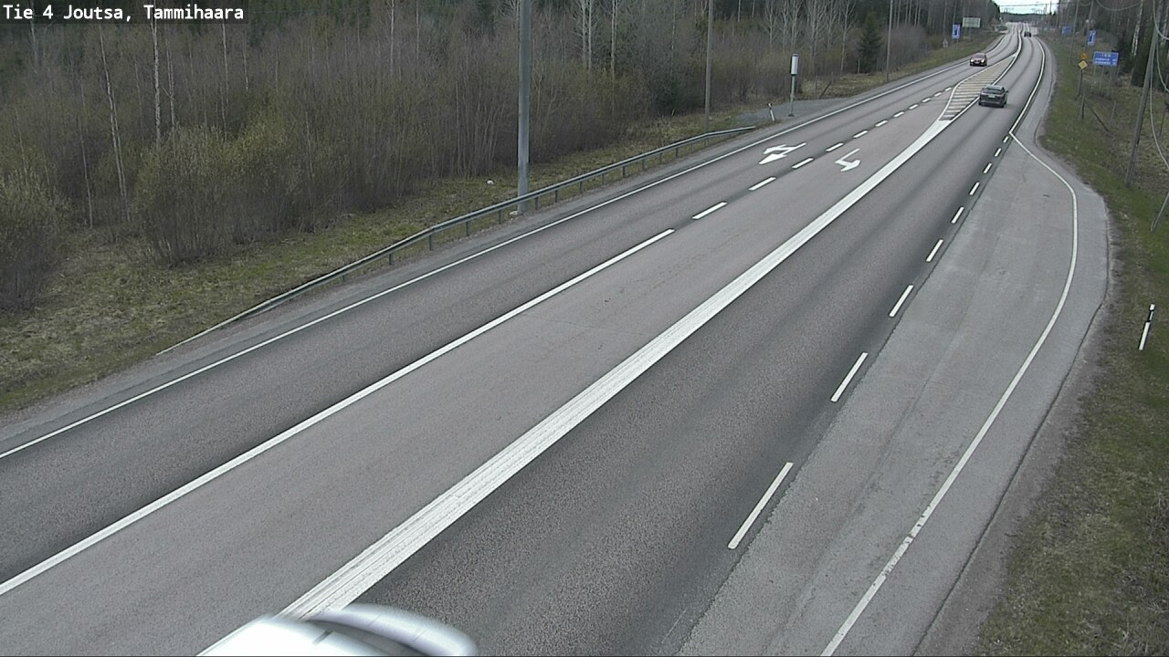 Weather Camera Image Väg 4 Joutsa, Tammilahti, Joutsa, Keski-Suomi