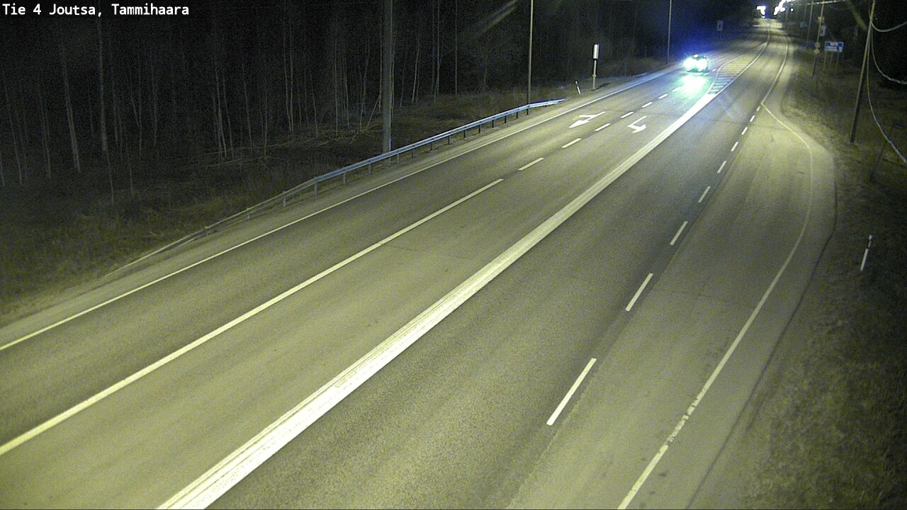 Weather Camera Image Väg 4 Joutsa, Tammilahti, Joutsa, Keski-Suomi