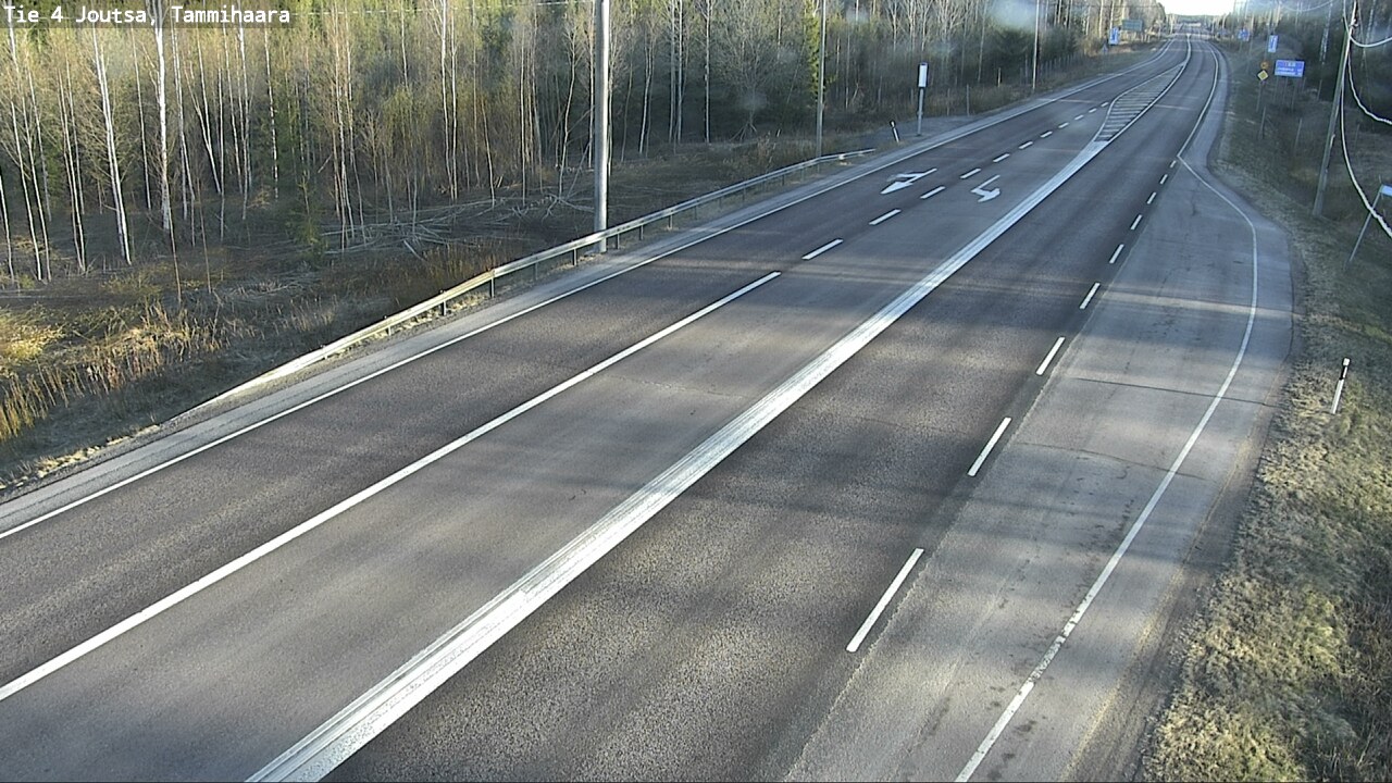 Weather Camera Image Väg 4 Joutsa, Tammilahti, Joutsa, Keski-Suomi