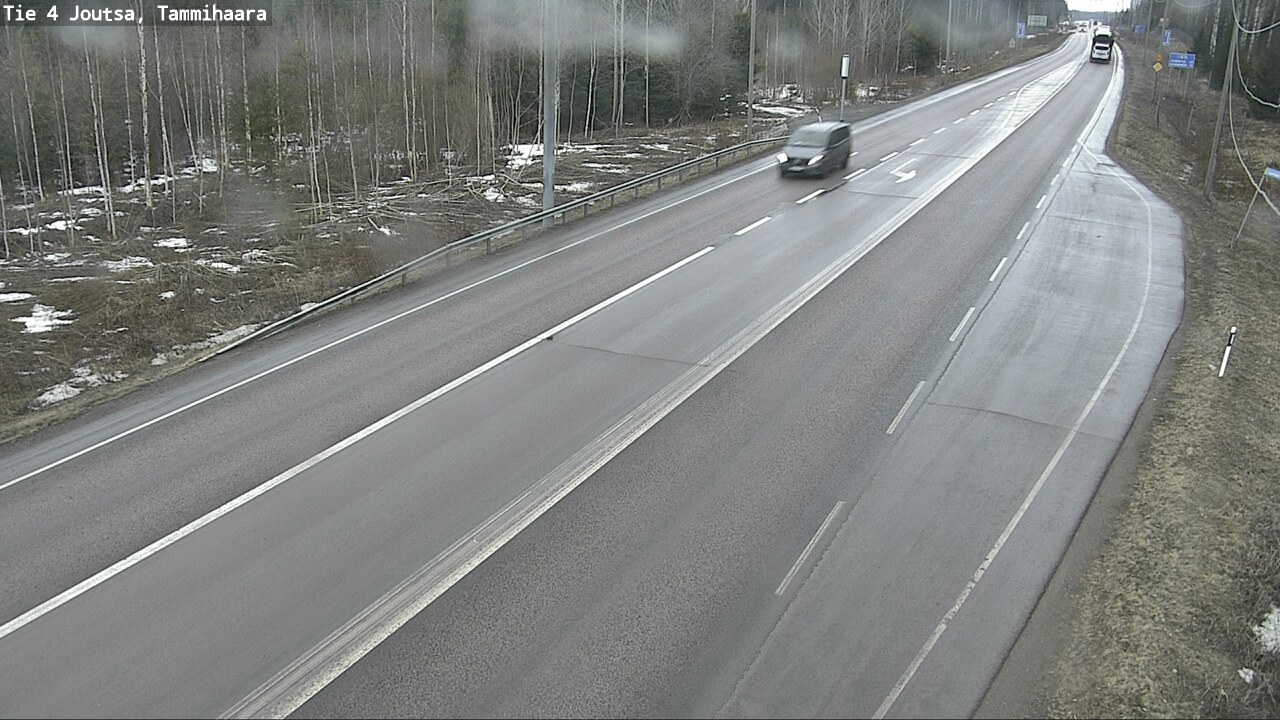 Weather Camera Image Väg 4 Joutsa, Tammilahti, Joutsa, Keski-Suomi