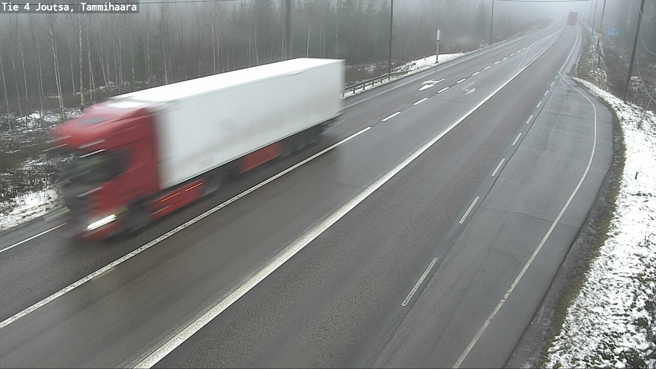 Weather Camera Image Väg 4 Joutsa, Tammilahti, Joutsa, Keski-Suomi
