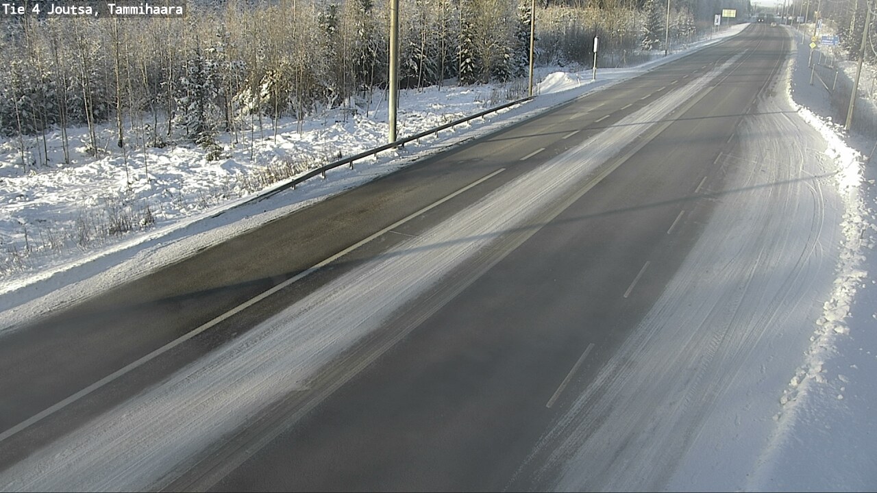 Weather Camera Image Väg 4 Joutsa, Tammilahti, Joutsa, Keski-Suomi