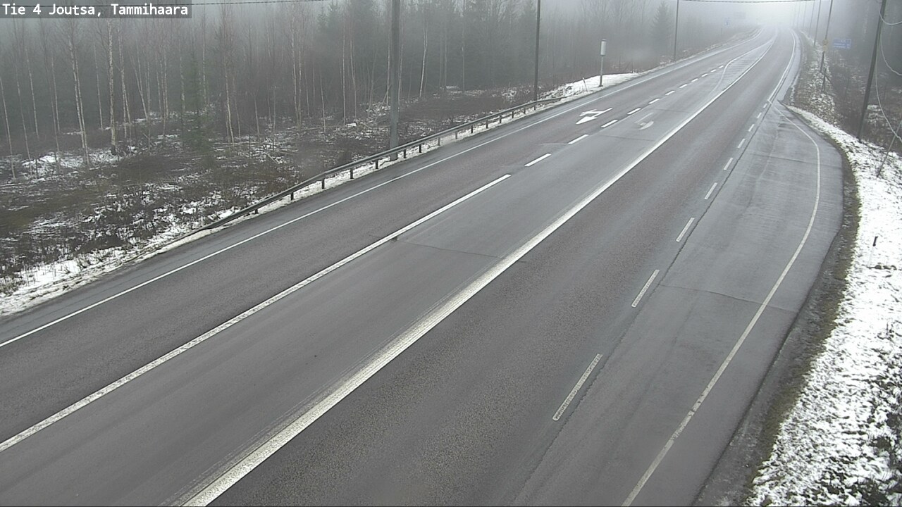 Weather Camera Image Väg 4 Joutsa, Tammilahti, Joutsa, Keski-Suomi