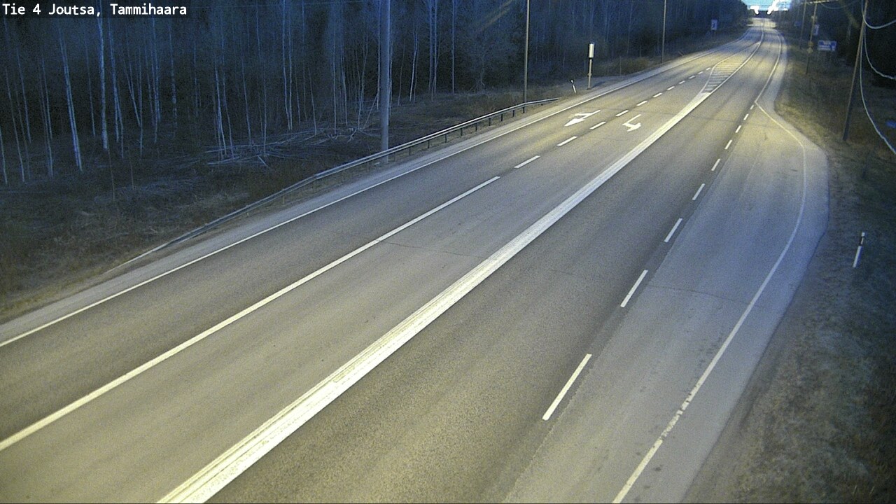 Weather Camera Image Road 4 Joutsa, Tammilahti, Joutsa, Keski-Suomi