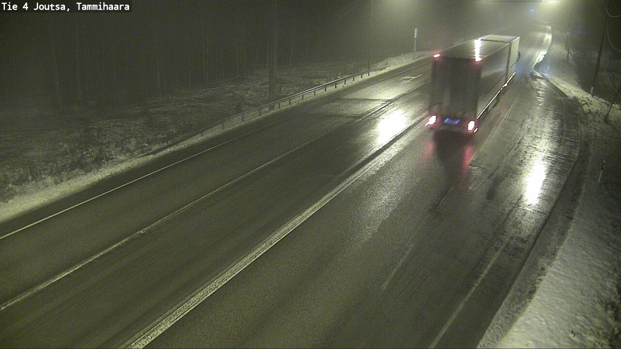 Weather Camera Image Väg 4 Joutsa, Tammilahti, Joutsa, Keski-Suomi