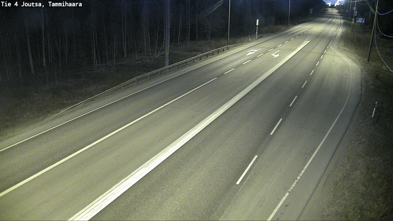 Weather Camera Image Väg 4 Joutsa, Tammilahti, Joutsa, Keski-Suomi