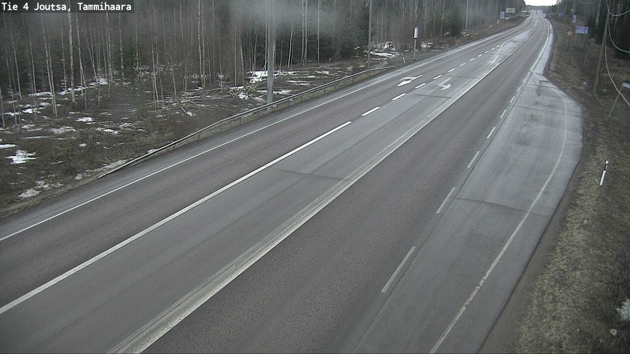 Weather Camera Image Road 4 Joutsa, Tammilahti, Joutsa, Keski-Suomi