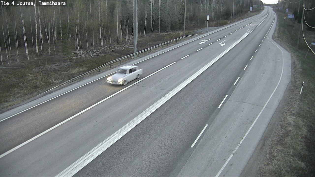 Weather Camera Image Road 4 Joutsa, Tammilahti, Joutsa, Keski-Suomi