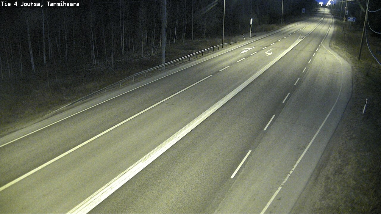 Weather Camera Image Road 4 Joutsa, Tammilahti, Joutsa, Keski-Suomi