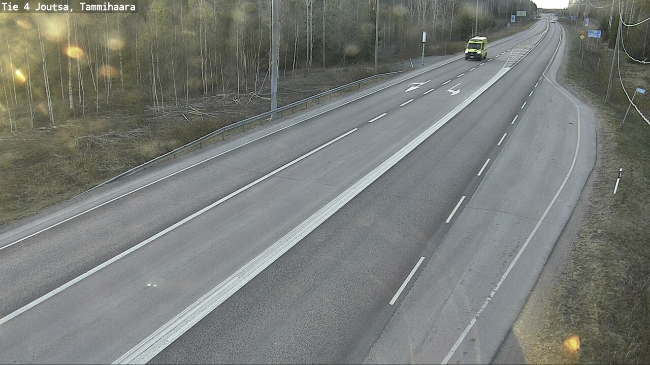 Weather Camera Image Väg 4 Joutsa, Tammilahti, Joutsa, Keski-Suomi