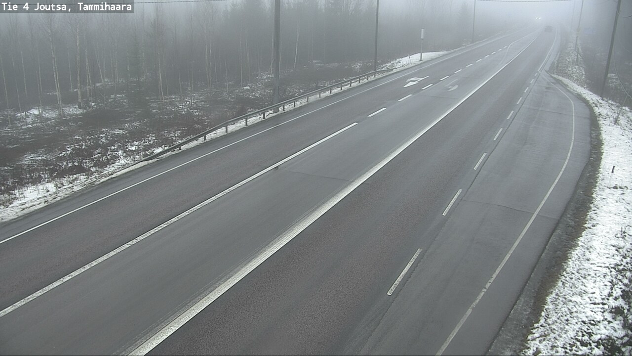 Weather Camera Image Väg 4 Joutsa, Tammilahti, Joutsa, Keski-Suomi