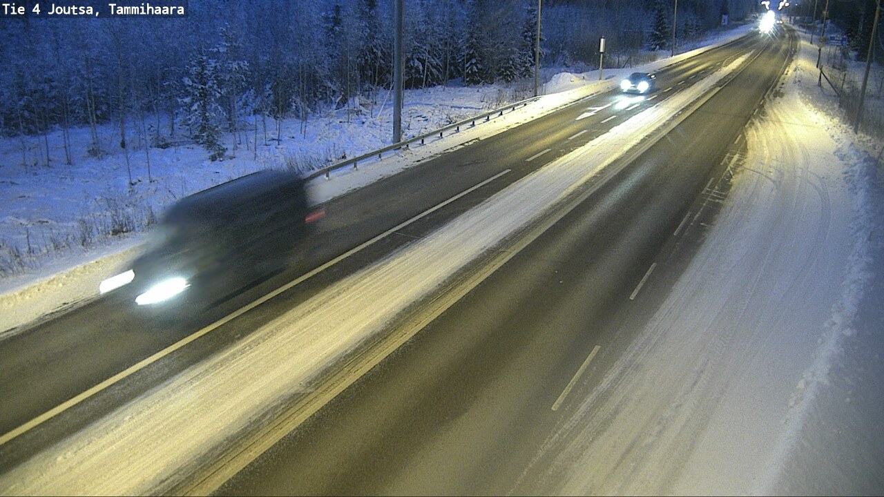 Weather Camera Image Väg 4 Joutsa, Tammilahti, Joutsa, Keski-Suomi