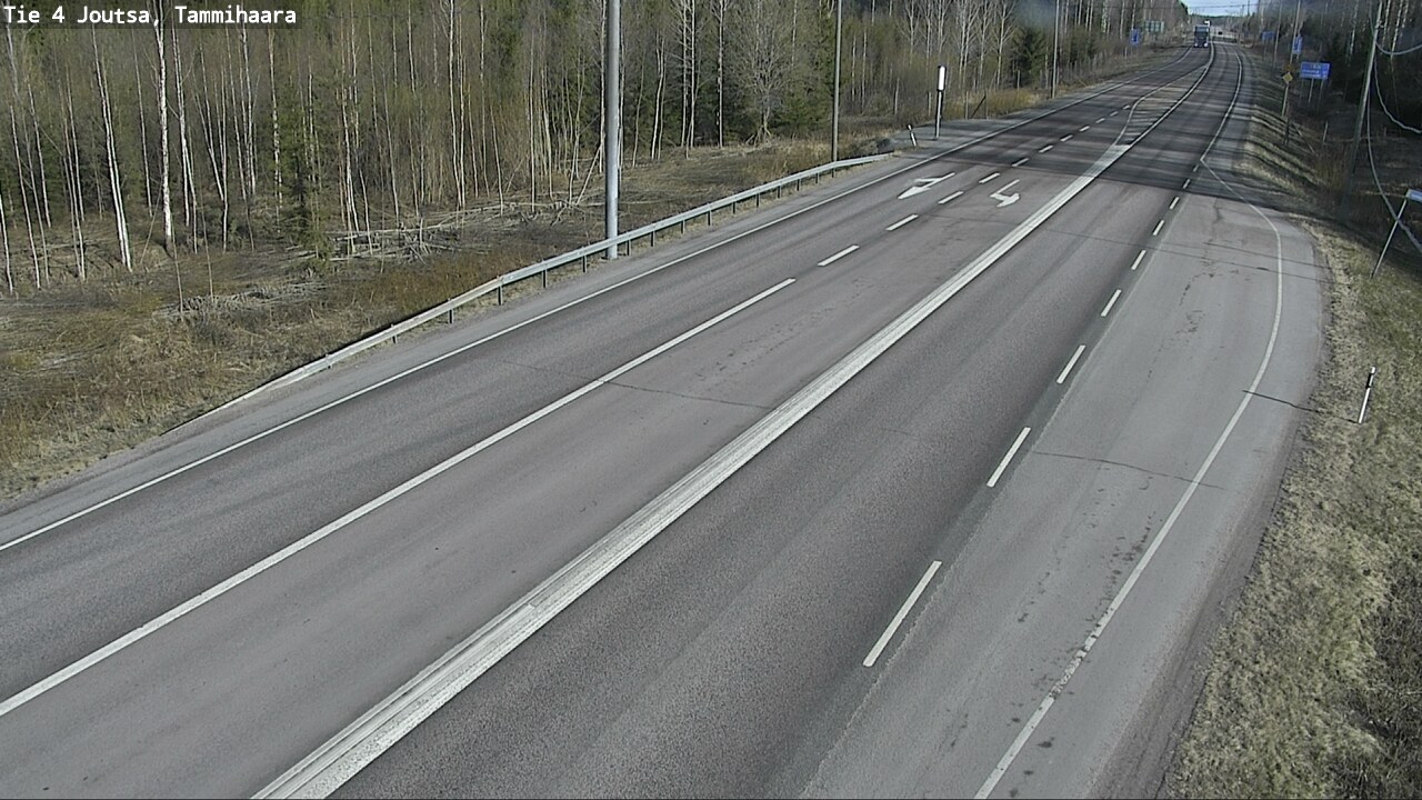 Weather Camera Image Väg 4 Joutsa, Tammilahti, Joutsa, Keski-Suomi