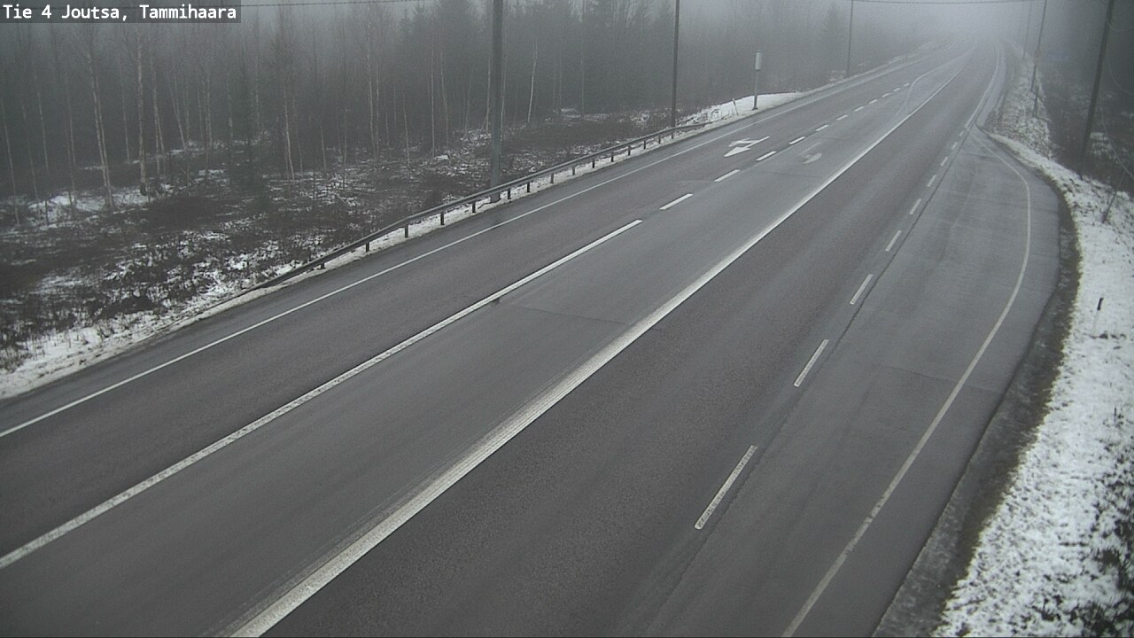 Weather Camera Image Väg 4 Joutsa, Tammilahti, Joutsa, Keski-Suomi