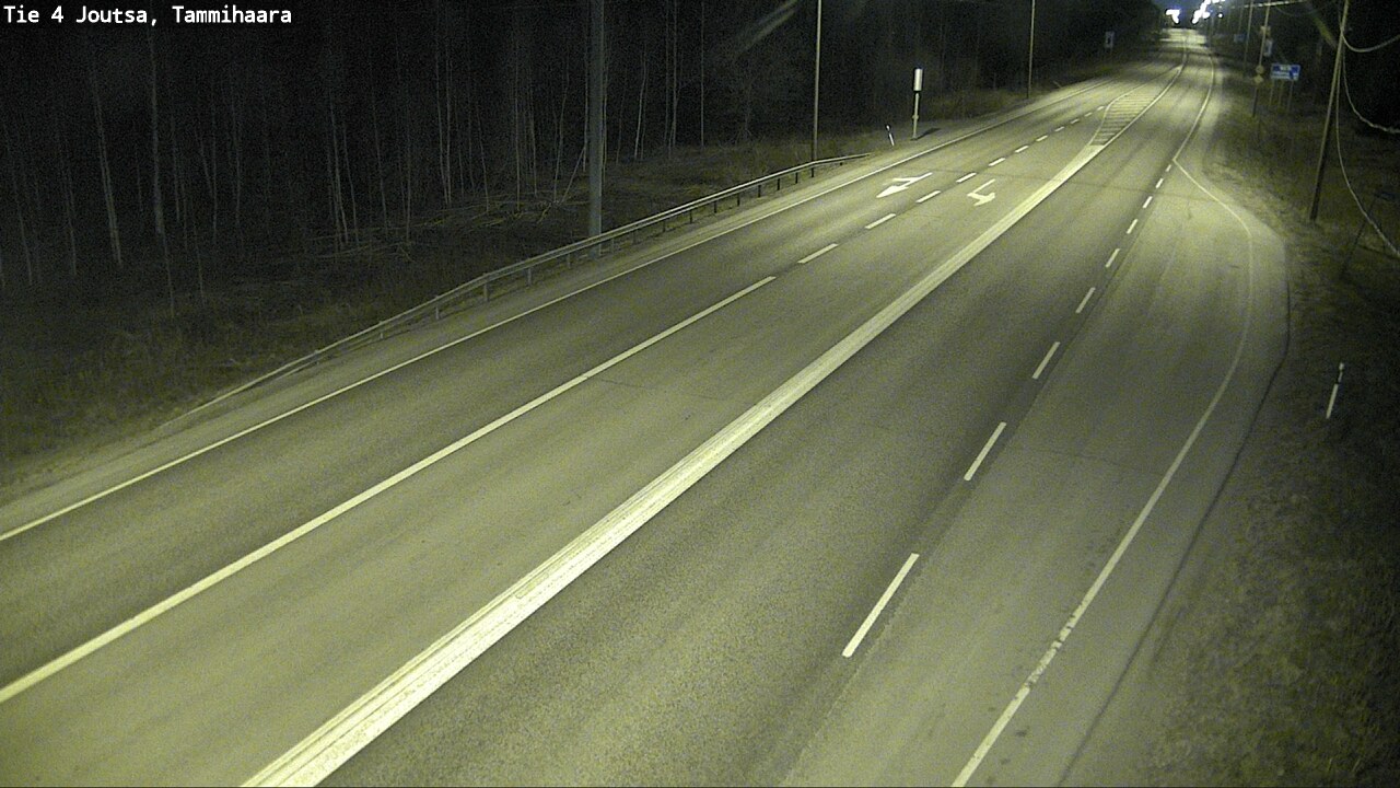 Weather Camera Image Väg 4 Joutsa, Tammilahti, Joutsa, Keski-Suomi