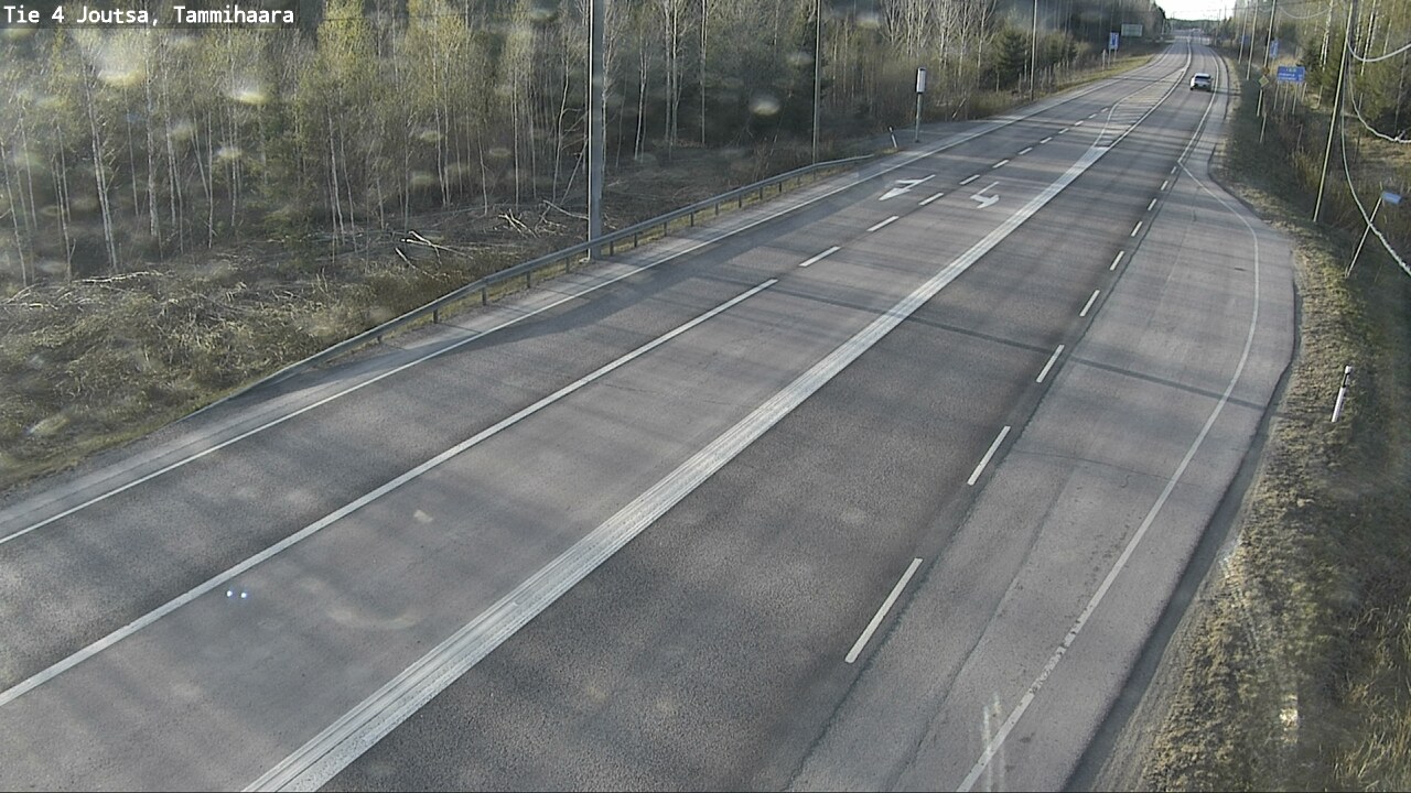 Weather Camera Image Väg 4 Joutsa, Tammilahti, Joutsa, Keski-Suomi